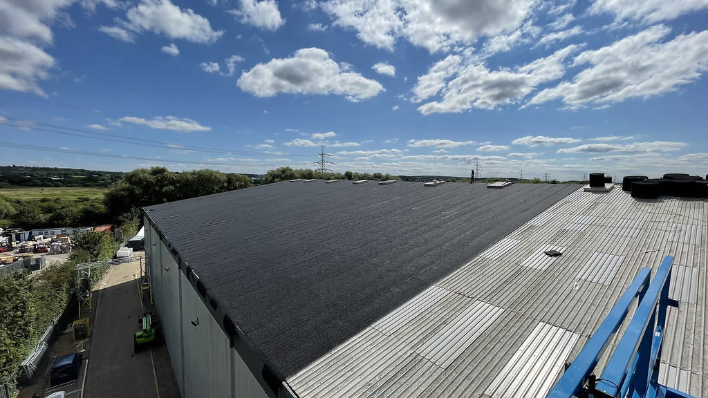 The solution to rain noise. Installing Hoddesdon Studios