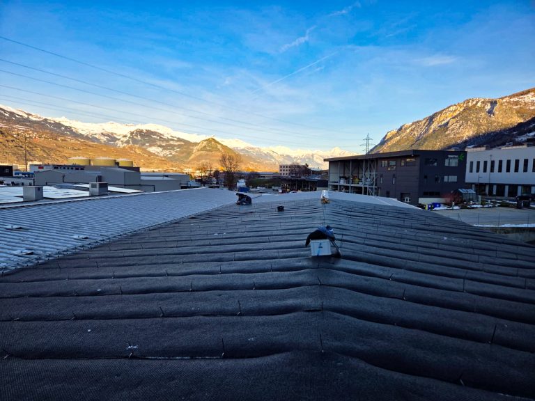 Silent Roof installation nearing completion