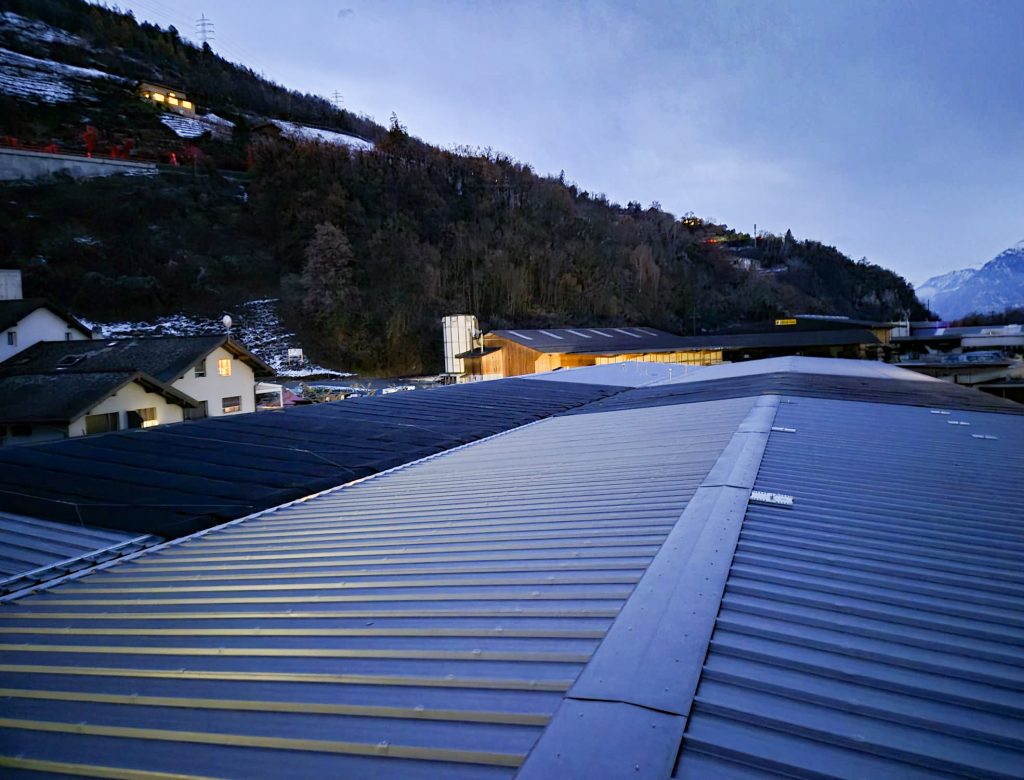 Preparing the Silent Roof installation